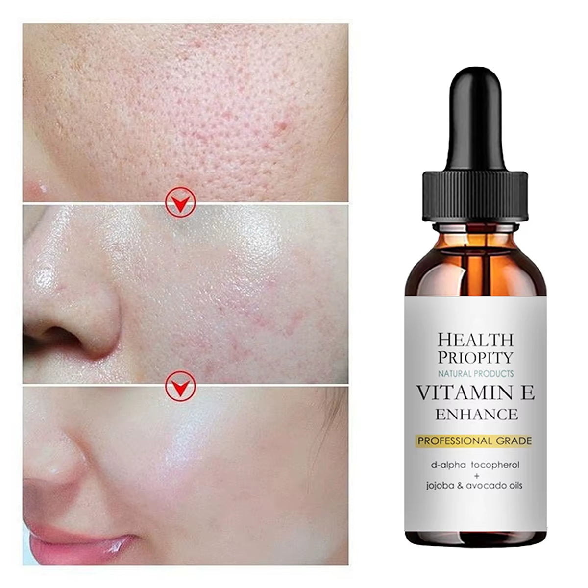 Face Essence Essential Oilsvitamin E Skin Oil 100% Nature Face Serum Anti-Wrinkle Moisturizing Tight Whitening Skin Care Essence