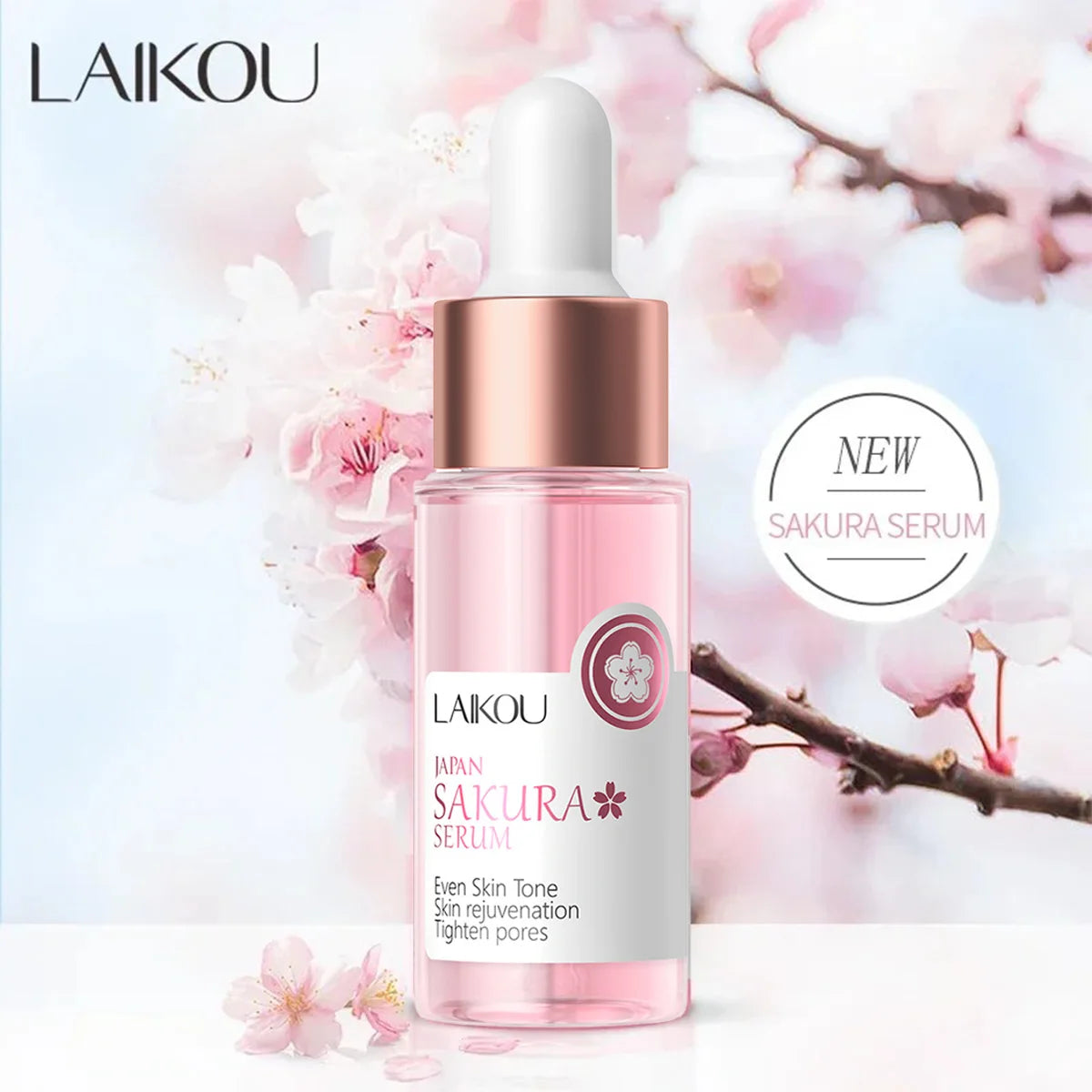 Cherry Blossom Essence Facial Cream with Cherry Blossom Extract for Facial Firming Strengthens Skin Improves Resiliency